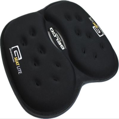 GSeat Lite Travel Gel and Foam Cushion - for Back Pain, Sciatica, Pressure Relief, and Tailbone Discomfort - Promotes Healthy Posture - Ergonomic Comfort - for Car, Commute, Airplane and Travel