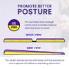 GSeat Lite Travel Gel and Foam Cushion - for Back Pain, Sciatica, Pressure Relief, and Tailbone Discomfort - Promotes Healthy Posture - Ergonomic Comfort - for Car, Commute, Airplane and Travel view 3
