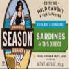 Season Brand Skinless and Boneless Sardines in Olive Oil, 4.375 oz ~ 1 pack view 4