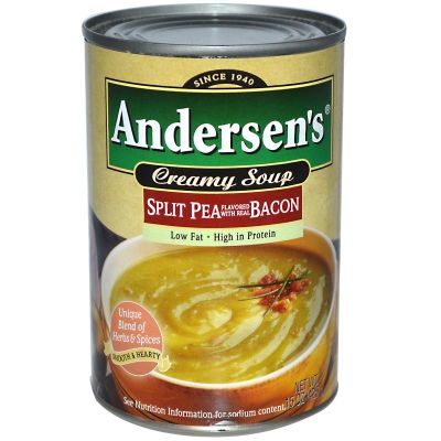 Andersen Split Pea with Bacon Soup - 15 oz (12 pack)