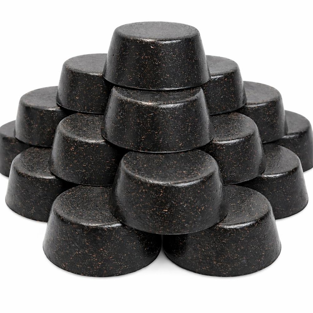OrgoniteAndy - Small Black Sun Orgonite Tower Busters - Orgone Energy Generator with Crystals (6 TB Pucks)