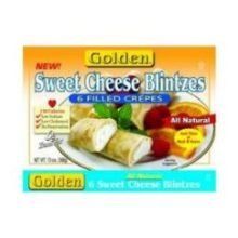 Golden Sweet Cheese Blintzes, 3 Ounce - 15 count per pack -- 6 packs per case.