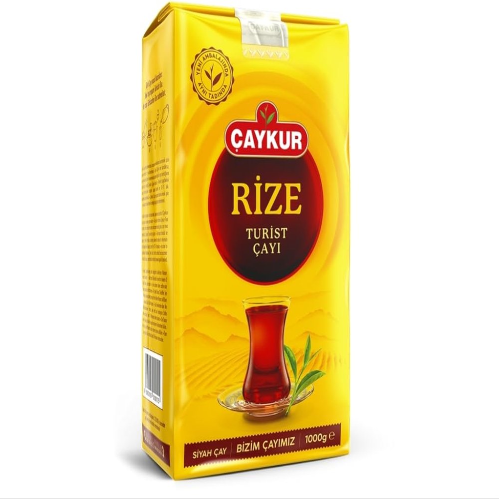 AYKUR Rize Turist Black Tea, Authentic Turkish Loose Leaf Tea, Rich Aroma & Smooth Taste, Daily Rituals & Breakfast tea 1000gr / 35.2 Oz