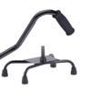 AlexOrthopedic Bariatric Quad Cane Large Base - Black view 1