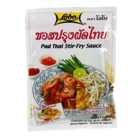 (6 Pack) Lobo Brand Thai Pad Thai Stir-Fry Sauce 120g Thai Food