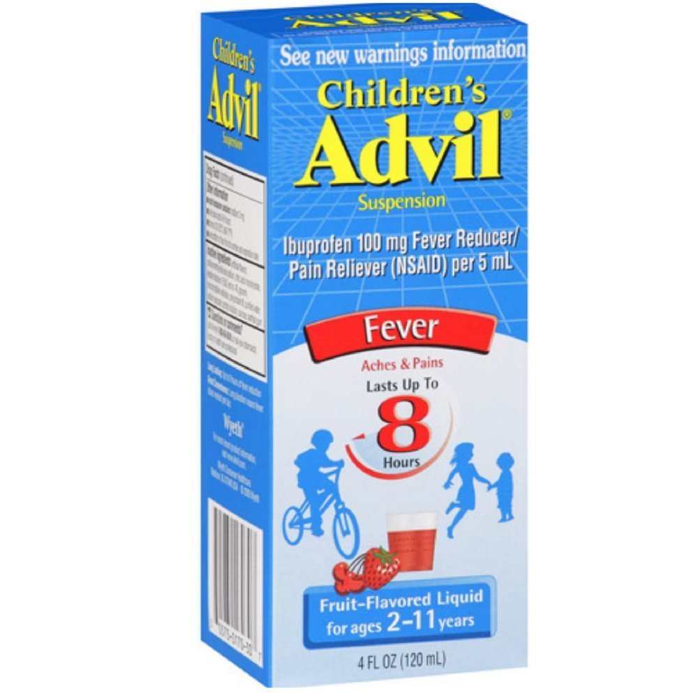 Advil Child Fever Liq Fru Size 4z