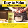 Kerbey Lane Cafe Buttermilk Pancake Mix  Easy to Make, Mouth Watering Recipe for Light and Fluffy Pancakes, Waffles, Flapjacks, Muffins, Cookies. Stay Fresh Resealable Bag (4 Lbs, Pack of 1) view 4