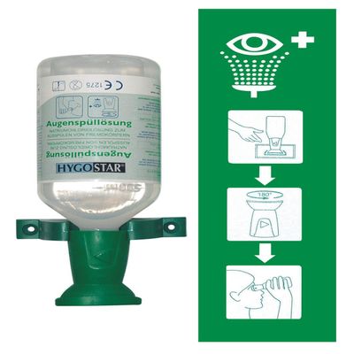 HYGOSTAR AUGENSPL-Station, INKL. 500 ML AUGENSPLUNG