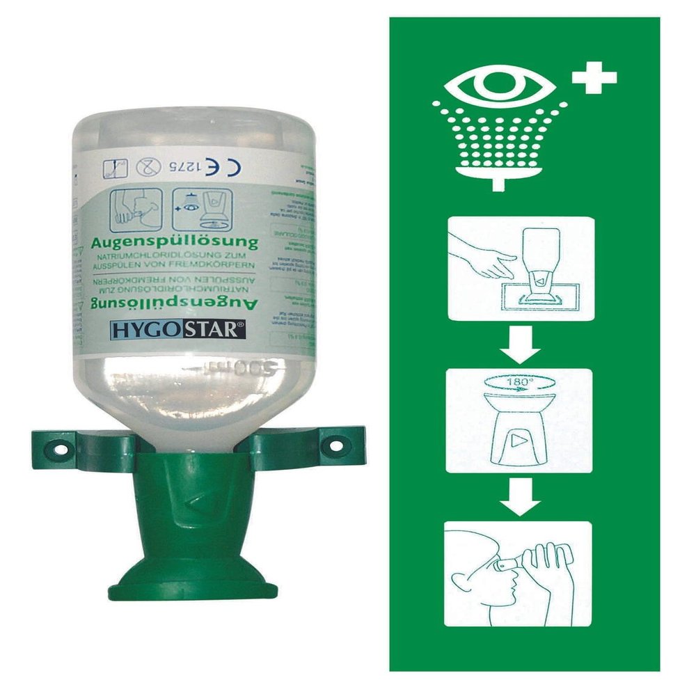 HYGOSTAR AUGENSPL-Station, INKL. 500 ML AUGENSPLUNG