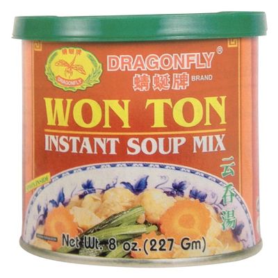 Dragonfly Won Ton Instant Soup Mix, 8 Ounce
