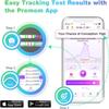 Easy@Home 100 Ovulation Test and 20 Pregnancy Test Strips, FSA Eligible Ovulation Test Kit Powered by Premom Ovulation Predictor Free APP,100LH + 20HCG + 120 Urine Cups-Package May Vary view 4