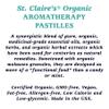 St. Claire's Organics Throat Soothers, (1.5 Ounce Tin, Pack of 6) | Gluten-Free, Vegan, GMO-Free, Plant-Based, Allergen-Free | Made in Our Allergen-Free Facility view 3