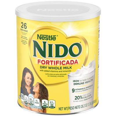 Nido Fortificada Dry Whole Milk 1.76 Pound