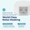 Adaptive Sound Technologies LectroFan Classic White Noise Machine - Compact Sleep Sound Machine for Bedroom, Travel, Study & More - 20 Non-Looping Fan & White Noise Variations view 4