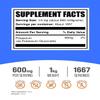 BulkSupplements.com Potassium Gluconate Powder - for Hydration Support, Mineral Supplement, Potassium 99mg - Gluten Free, 600mg per Serving, 1kg (2.2 lbs) (Pack of 1) view 2