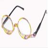 Aloha Eyewear Women's"Makeup Reader" Round Reading Glasses with Hinge (Multi Colored +1.25) view 1