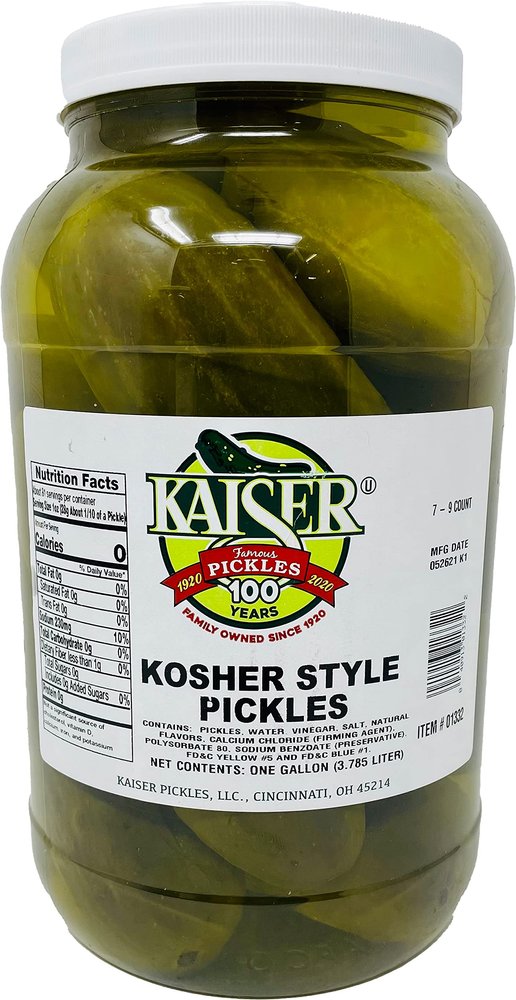 Kaiser Kosher Pickles - Gallon Jar