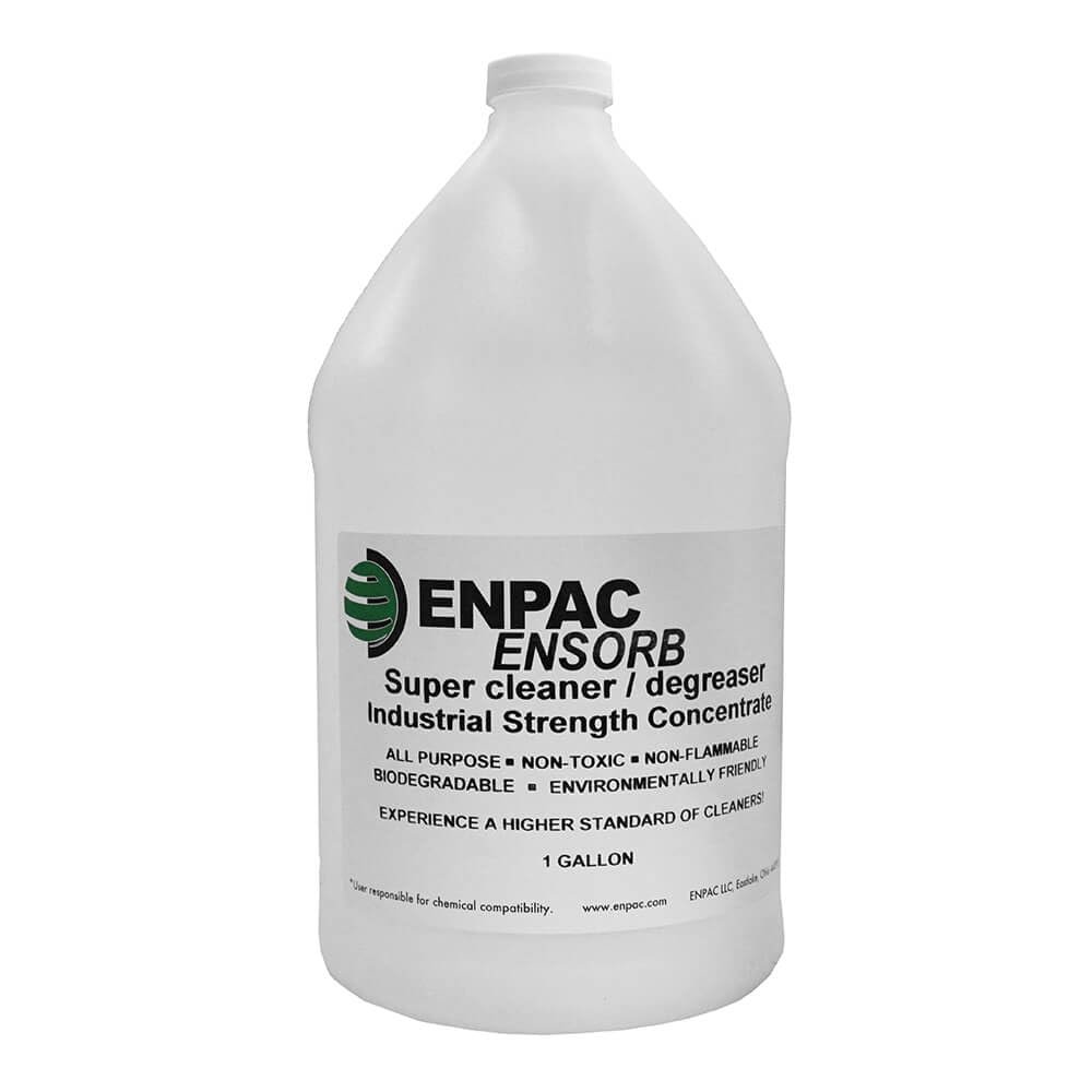Enpac Ensorb Super Cleaner/Degreaser Multipurpose Concentrate for Concrete Stains or Cooking Surfaces, 1 Gallon