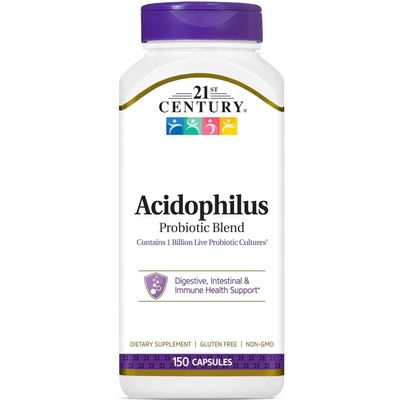 Acidophilus Probiotic Supplement, Probiotic Blend Capsules, 150 Count