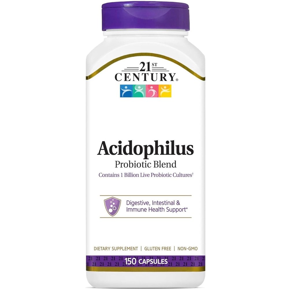 Acidophilus Probiotic Supplement, Probiotic Blend Capsules, 150 Count