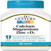 21st Century Cal MAG ZINC + D 90 TABS view 1