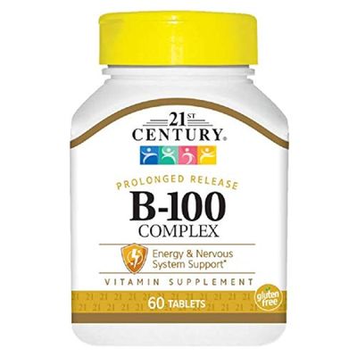 21 ST Century B-100 Complex TIME Release 60 CAPS