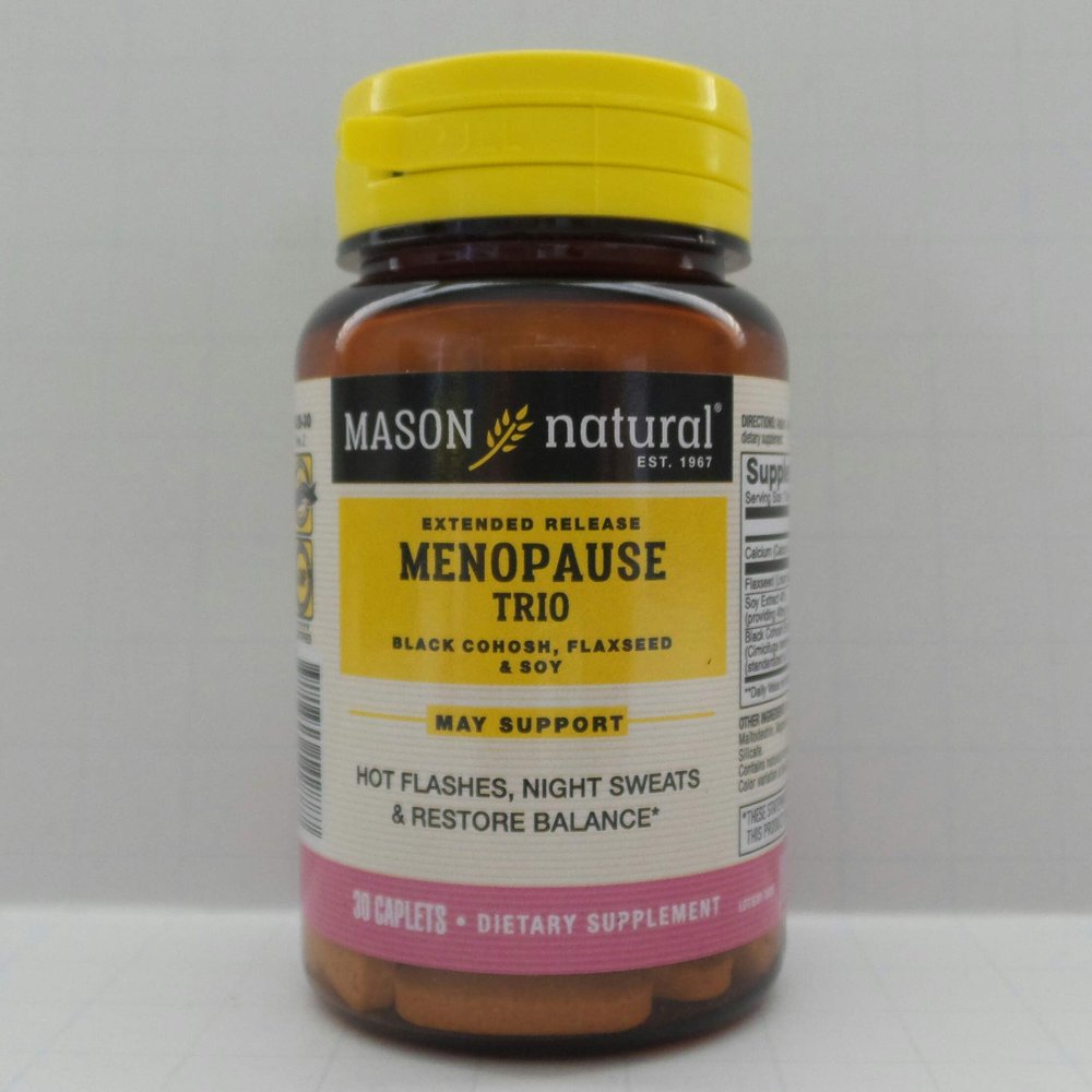 Mason Natural Menopause Trio for Heart and Bone Health - 30 Caplets