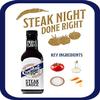 Crystal Louisiana's Steak Sauce, 10 Ounce, Compliments Steak, Chicken, Pork, Grilled, Baked or Fried, Zesty & Smoky Black view 4