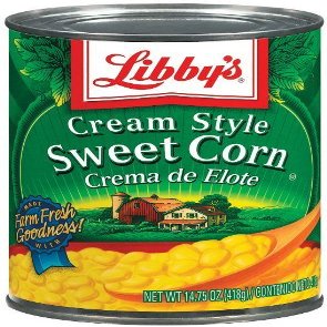 Libby's Cream Style Corn, 14.75oz Can (Pack of 6)