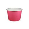 8 oz Yogurt Paper Cups- 1000 Count (Solid Pink) view 1