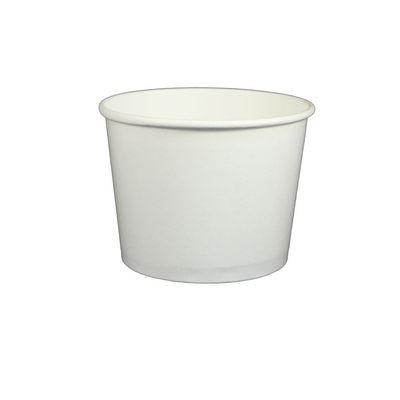 12 oz Yogurt Paper Cups- 1000 Count (White)