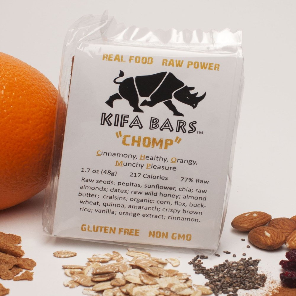 CHOMP - Premium Whole Food Bar (Case of 16 bars)