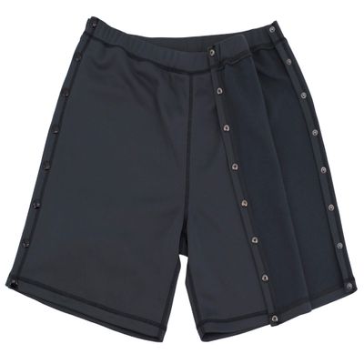 Post Surgery Tearaway Shorts - Men's - Women's - Unisex Sizing Grey Large