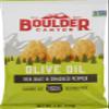 Boulder Canyon Kettle Cooked Potato Chips, Cooked in 100% Olive Oil, NON-GMO Verified, Gluten Free, Sea Salt & Cracked Pepper, 6 Ounce view 1
