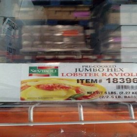 Seviroli Foods Lobster Ravioli Pasta, 5 Pound -- 1 each.