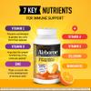 Airborne 1000mg Vitamin C Chewable Tablets With Zinc, Immune Support Supplement With Powerful Antioxidants Vitamins A C & E - 64 Chewable Tablets, Citrus Flavor view 3