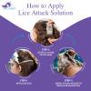 Kapow All-in-One Head Lice Treatment Kit for Family  Extra Strength Lice Shampoo, Spray & Comb for Kids & Adults, Sensitive Scalp Friendly, Non-Toxic, Fast & Effective Lice Removal view 3