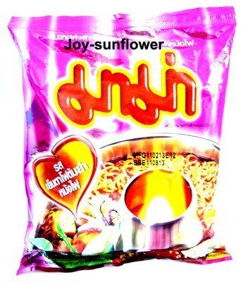 6 PACKS OF MAMA NOODLE INSTANT NOODLES YENTAFO TOM YUM MOH-FAI FLAVOUR 60 G. From Thailand