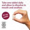 Bariatric Advantage SpeedyMelts B12 1000 mcg - Fast Melting with 200 mcg of Folic Acid for Nutritional Support* - Peppermint - 90 Count view 3