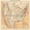 3" Round ~ Vintage Nord Amerika Map Birthday ~ Edible Cake/Cupcake Topper!!! view 1