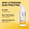 LyteShow - Electrolyte Drops for Rapid Rehydration + Digestion + Brain + Energy + Immunity | No Sugar | Trace Minerals | Unflavored, Subtle Mineral Taste - 40 Servings (Magnesium, Potassium, Zinc) view 2