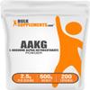 BulkSupplements.com AAKG Powder - Arginine AKG Supplement, Nitric Oxide Supplement, Unflavored & Gluten Free, 2.5g per Serving, 500g (1.1 lbs) (Pack of 1) view 1