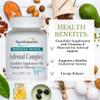 TRANSFORMATION THE GENESIS OF GOOD HEALTH Enzymes Adrenal Complex - 60 Capsules - Synergistic Formulation of Herbs & Vitamins to Support a Healthy Endocrine System view 2