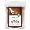 Healthworks Superfoods Organic Cacao Powder - 16 Oz / 1 Lb - Cocoa Chocolate Substitute - Rich Chocolate Flavour - Sugar-Free, Keto, Vegan & Non-GMO - Peruvian Bean/Nut Origin - Antioxidant Superfood view 1