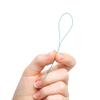 GUM EEZ-Thru Floss Threaders, Dental Flossers for Braces, Bridges, & Implants,25 Count(Pack of 6) view 4