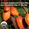 Wilderness Poets, Organic Cacao Nibs (Sweetened with Coconut Nectar) - 100% Peruvian Heirloom (Criollo Variety) - 8 Ounce - 227g view 3