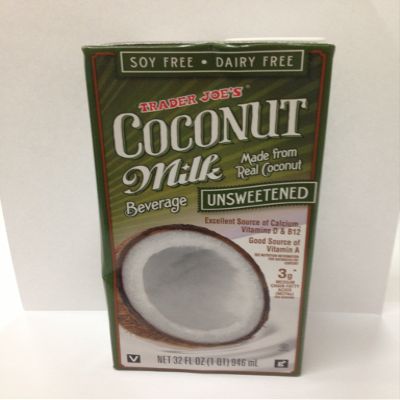 Trader Joe's Coconut Milk Beverage Unsweetened