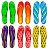 3" Round ~ Colorful Summer Flip Flops Birthday ~ Edible Cake/Cupcake Topper!!! view 1