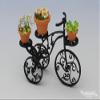 Kobaani Model Workshop 1/24 Sweet Style Series Iron Tricycle and Flower Pot Assembly Kit SS-019 view 2