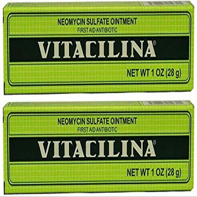 Vitacilina Neomycin Sulfate Ointment First aid antibiotic 1 oz 2 PACK